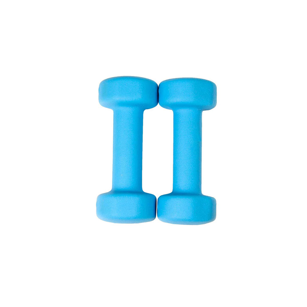 2kg Neoprene Dumbbells - Blue (Pair)