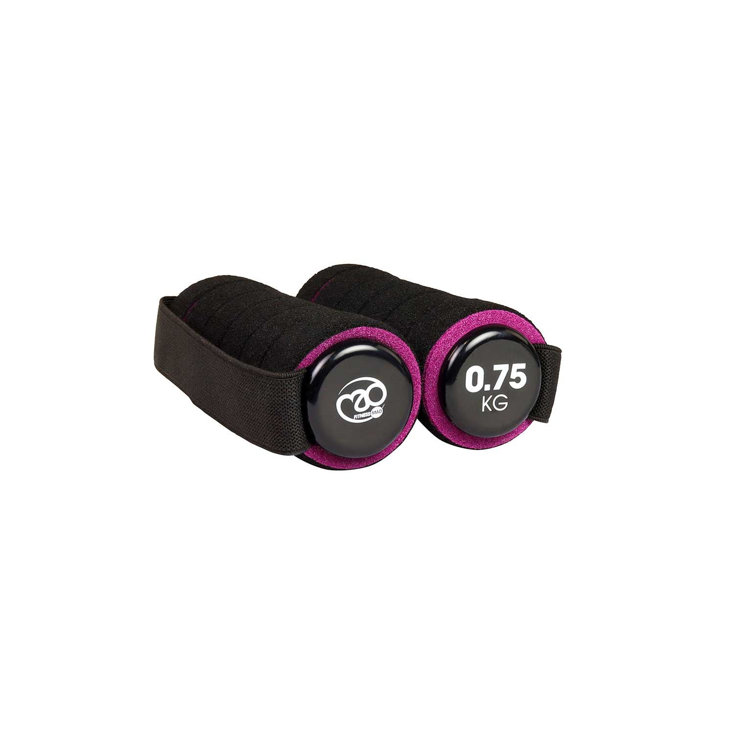 Pro Hand Weights 0.75kg - Purple (Pair)