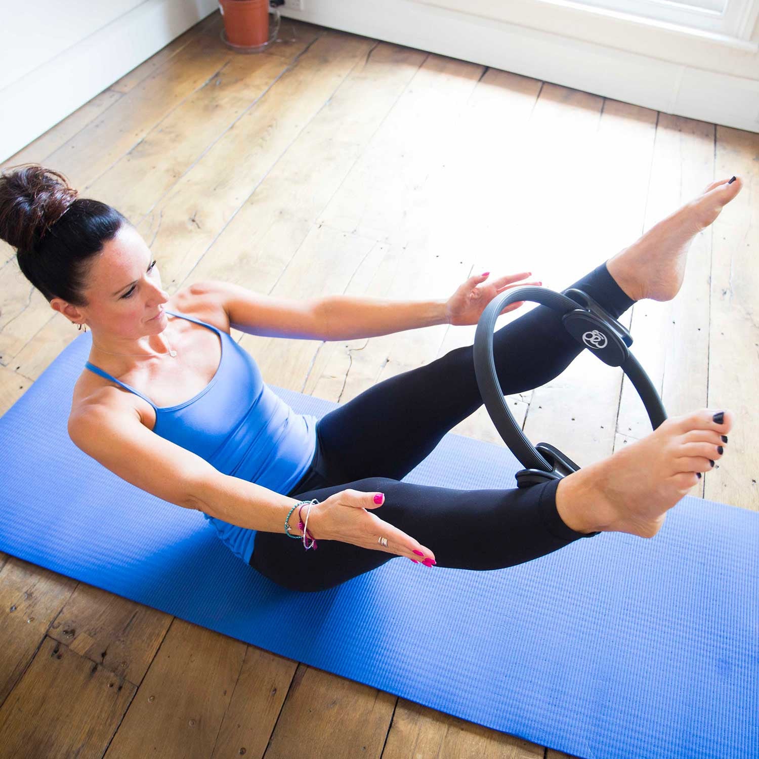 Double Handle Pilates Resistance Ring