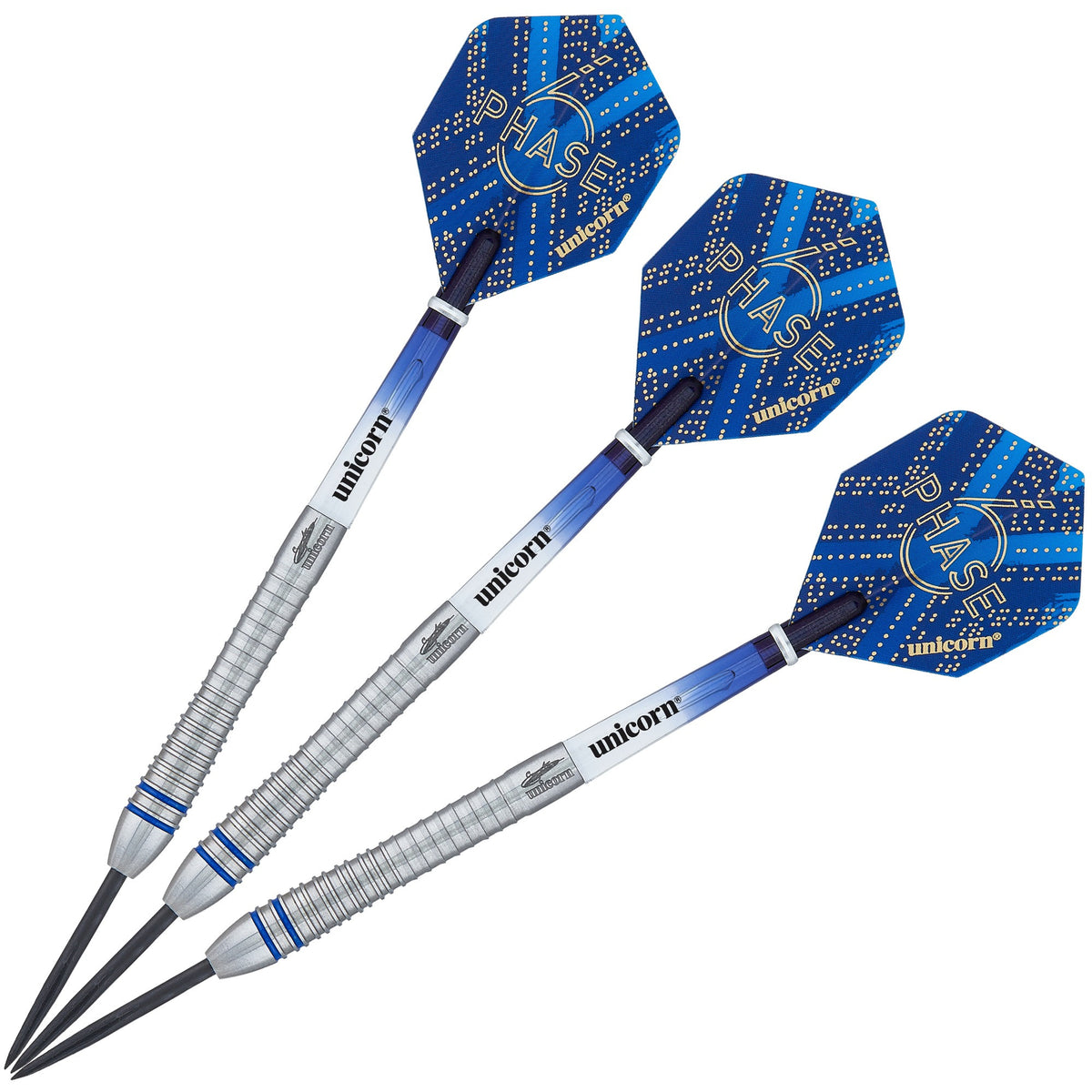 Unicorn World Champion Gary Anderson Phase 6 Steel Tip Dart Set