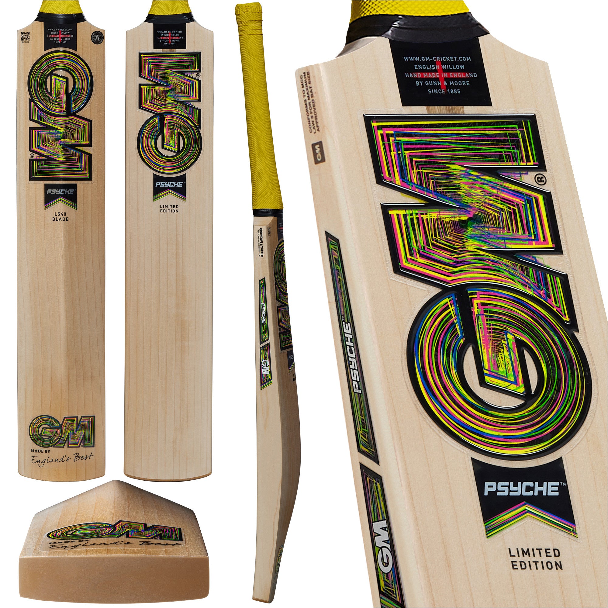 Gunn & Moore Psyche - Harrow Cricket Bat