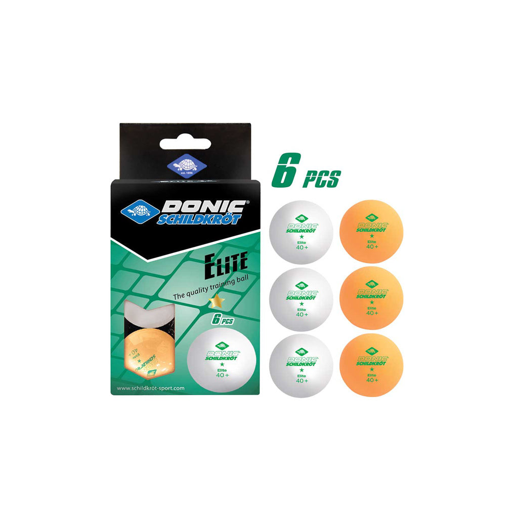 1-Star Elite Poly 40+ Ball - 6 Pack