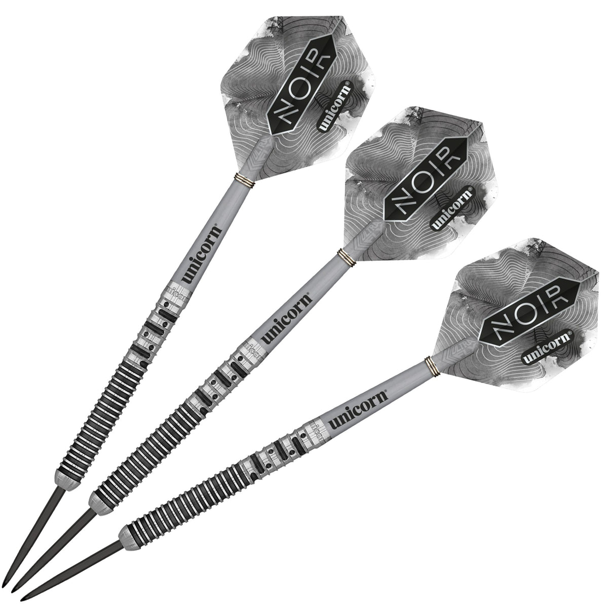 Unicorn Noir Gary Anderson Phase 5 Steel Tip Dart Set 90% Tungsten