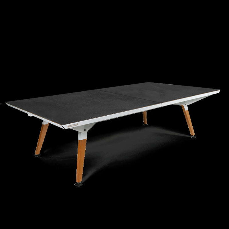 Play-Style Origin Outdoor Table Black Stone Finish Tops