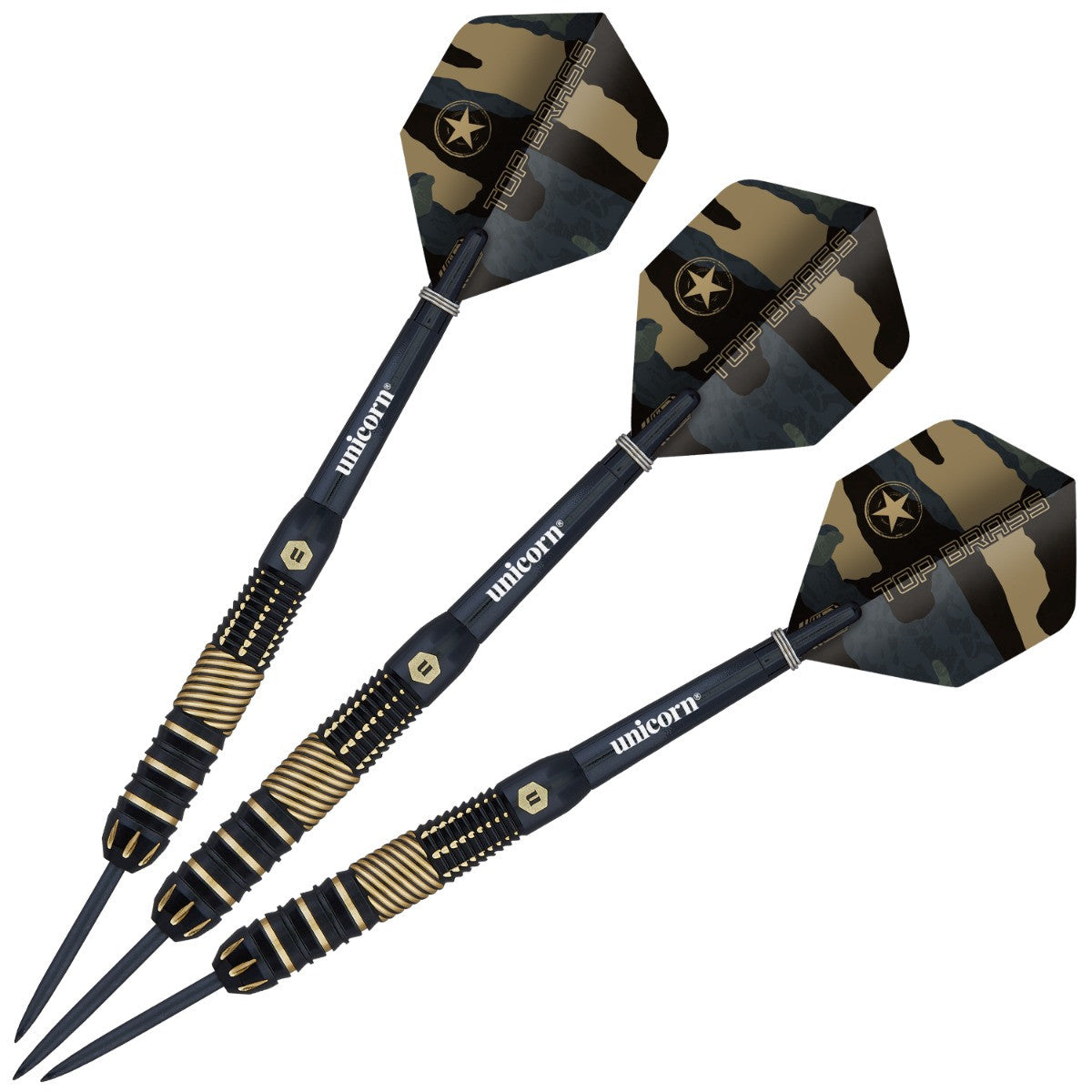 Unicorn Top Brass Style 2 Darts - 19g