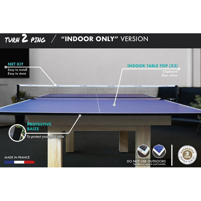 Cornilleau Indoor Conversion Tops 18mm - Blue