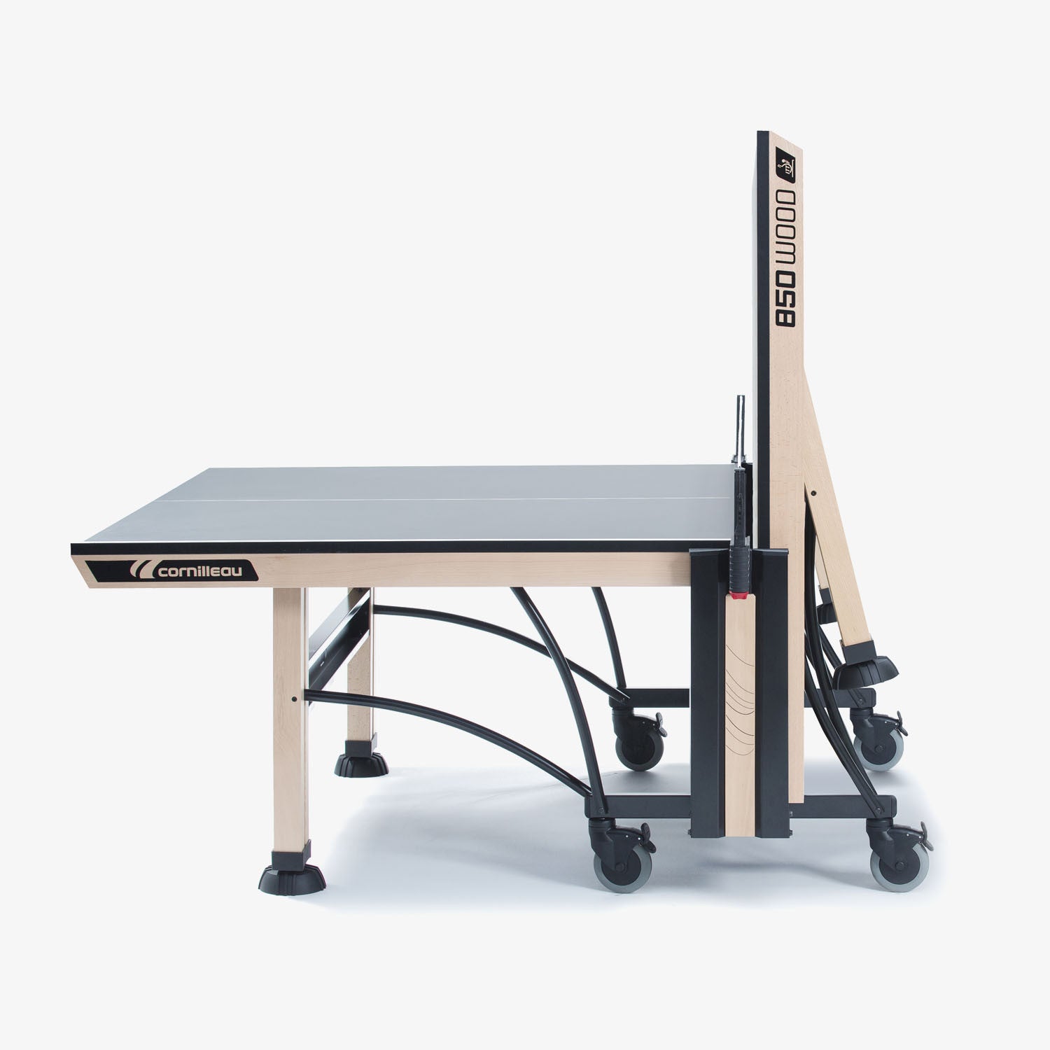 Cornilleau Competition Wood ITTF 850 Rollaway 25mm - Grey