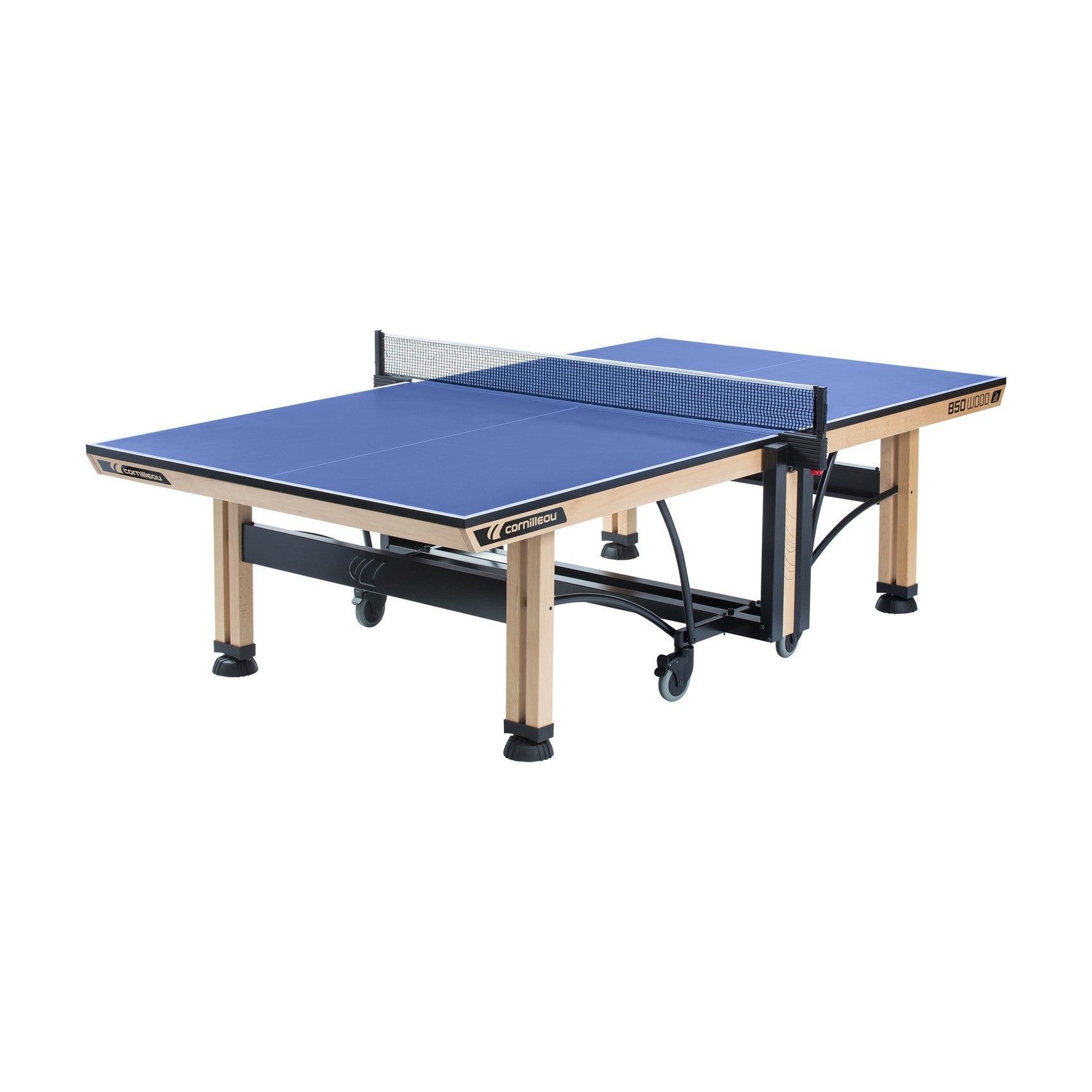 Cornilleau Competition Wood ITTF 850 Rollaway 25mm - Blue