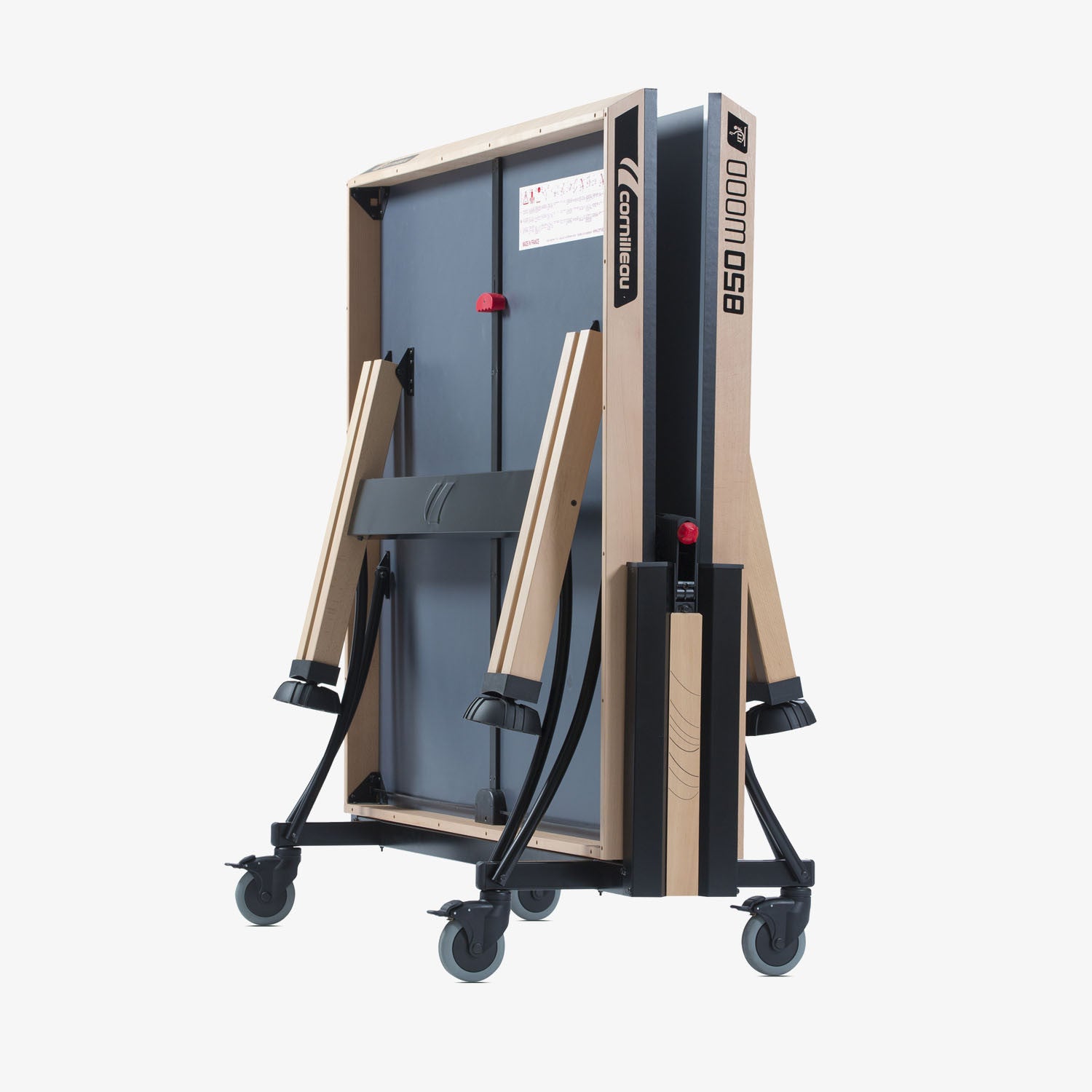 Cornilleau Competition Wood ITTF 850 Rollaway 25mm - Grey