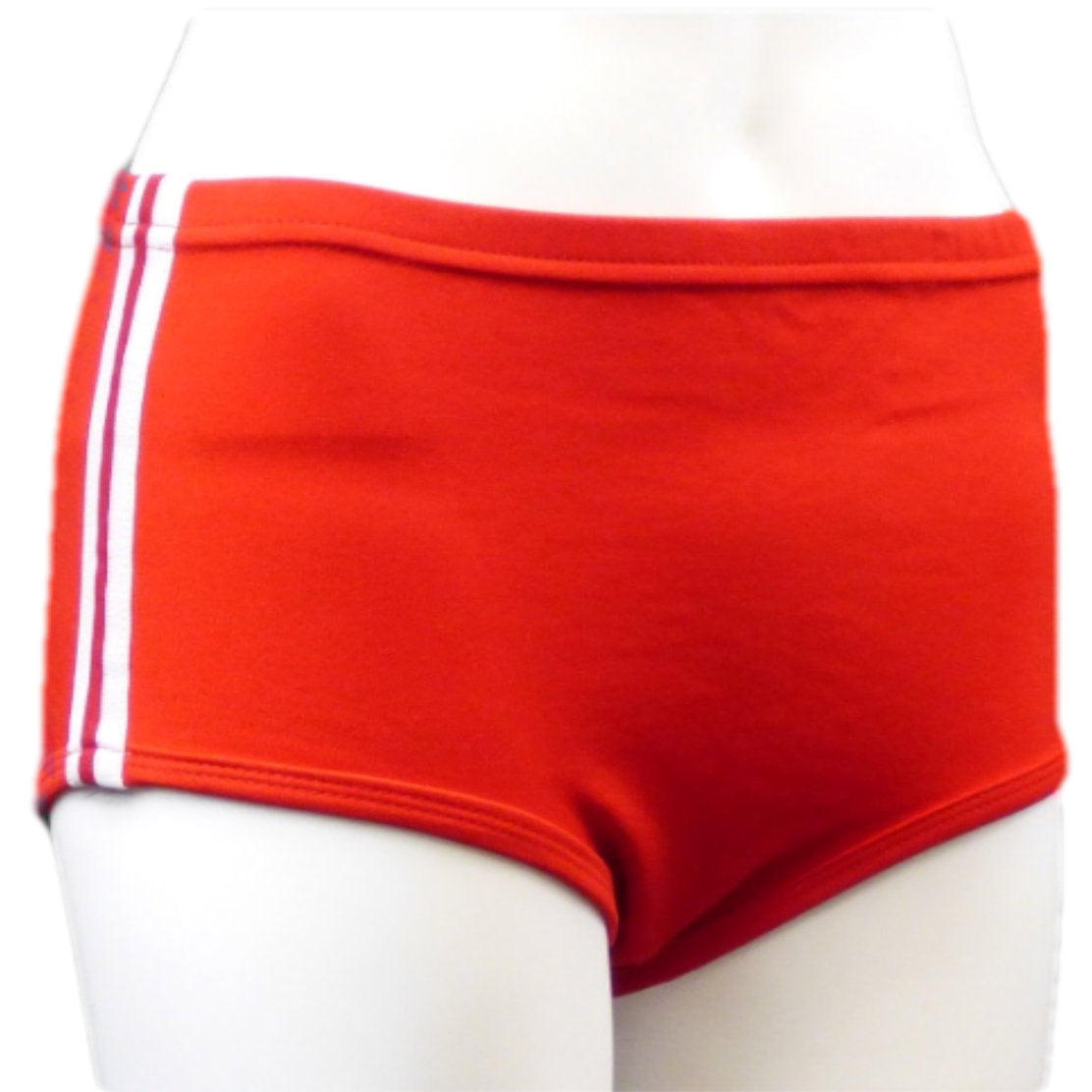 Athletic Briefs Scarlet/White