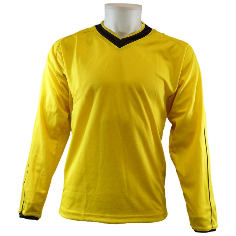 Football Jersey 'England' + Piping Yellow/Black