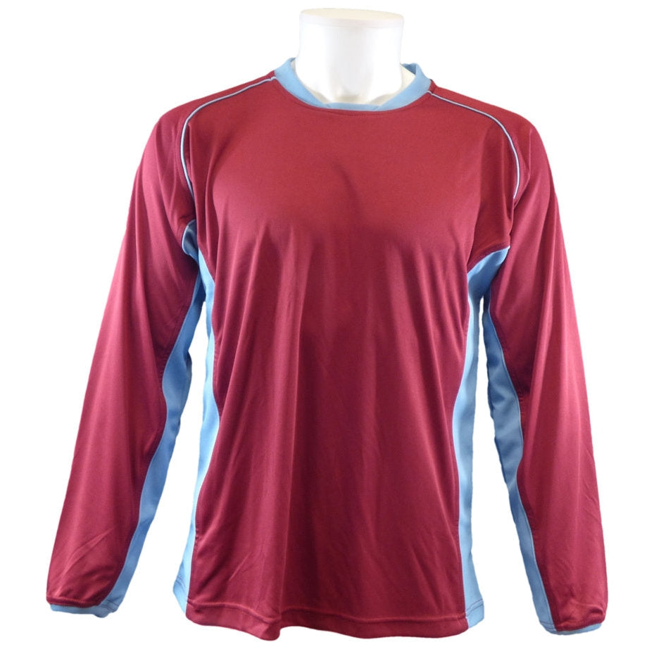Football Jersey London Panel Maroon/Sky