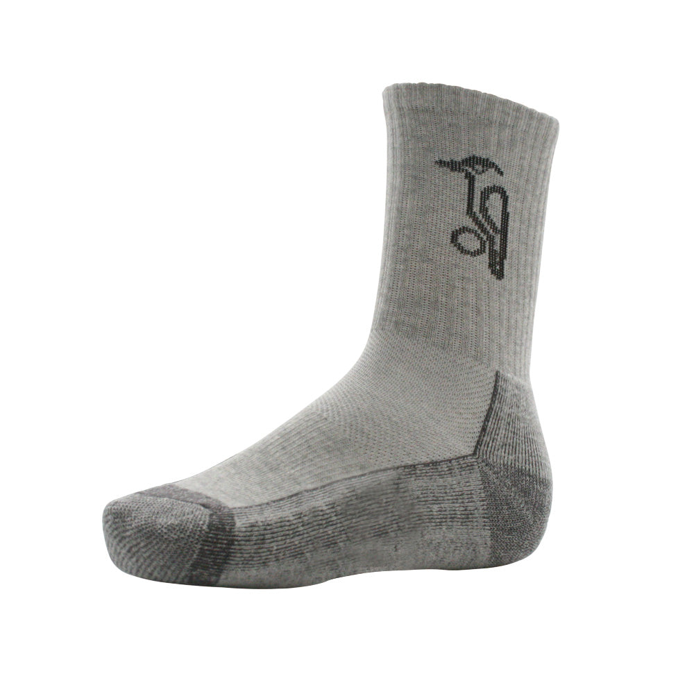 Kookaburra Cricket Sock Grey Single Pair
