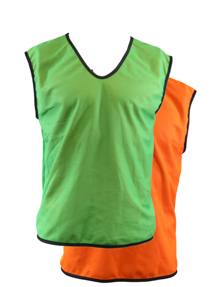 Reversible Bib Green/Orange