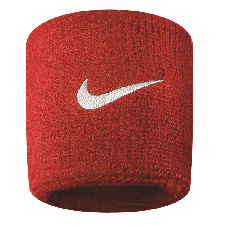 Nike Wristband Swoosh Scarlet/White