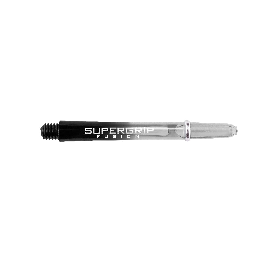 Harrows Dart Stems Supergrip Fusion Black/Clear