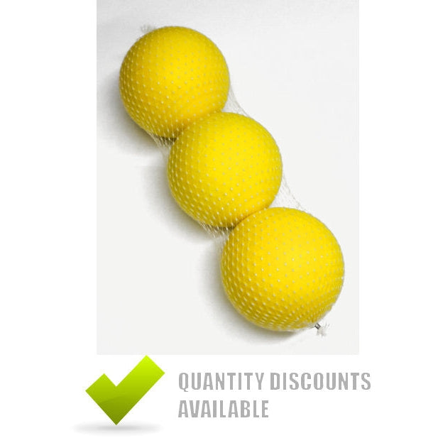 90mm Sponge Ball Yellow