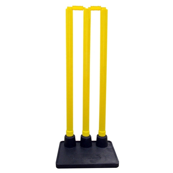 Yellow Plastic Return Wickets (Rubber Sockets)