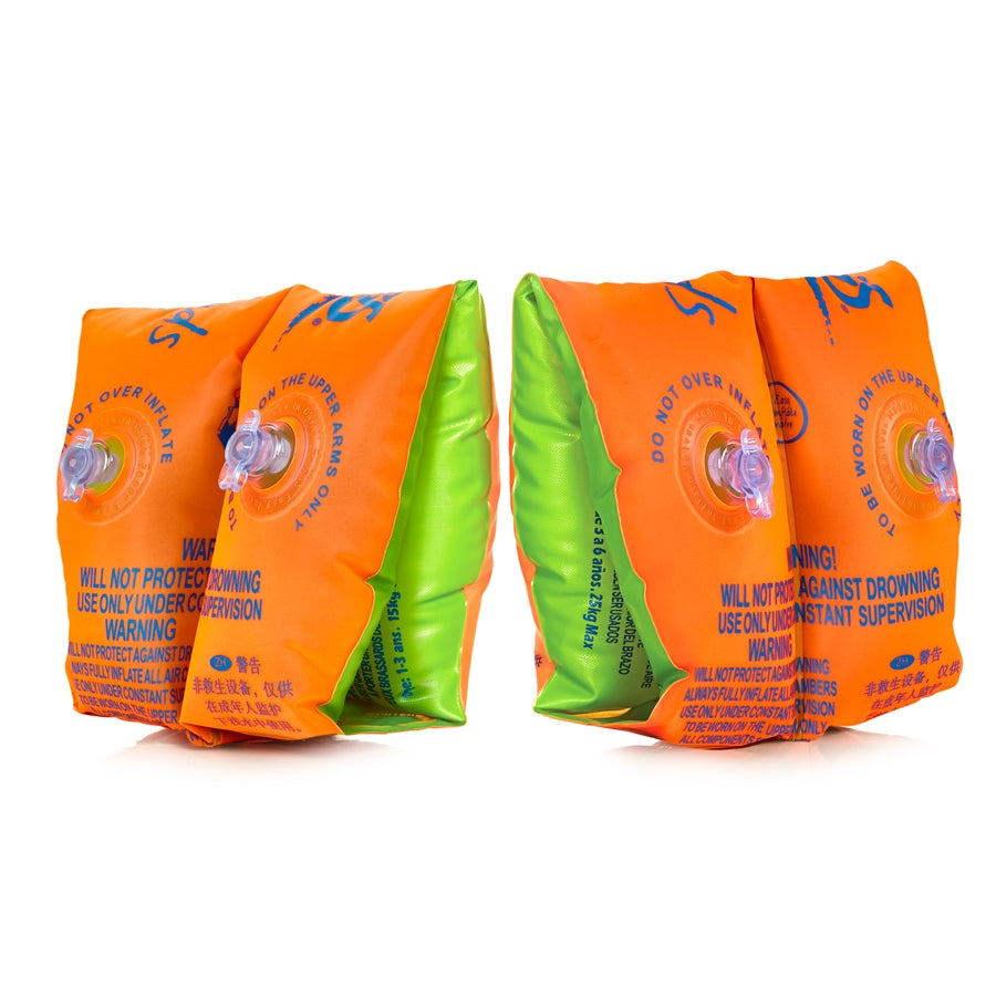 Zoggs Float Bands Orange/Green