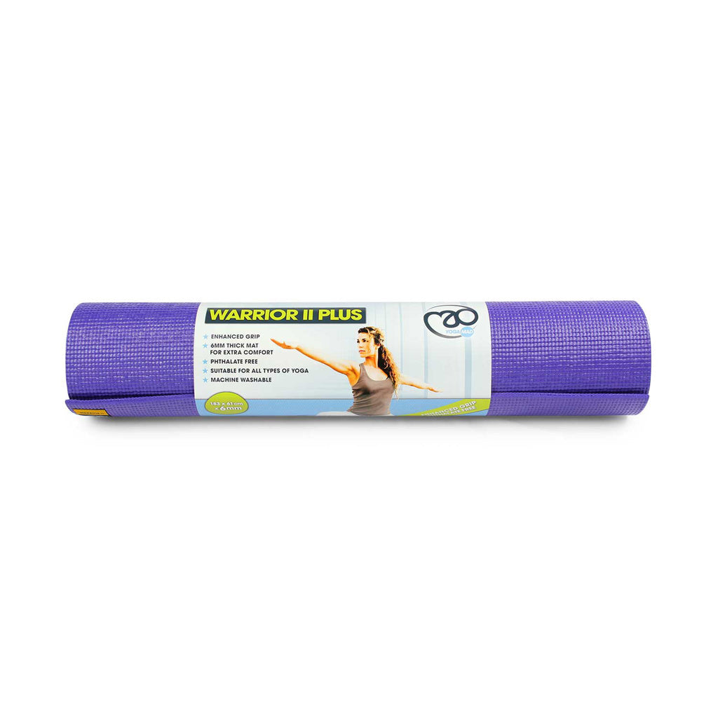 Warrior II Plus Yoga Mat - 6mm