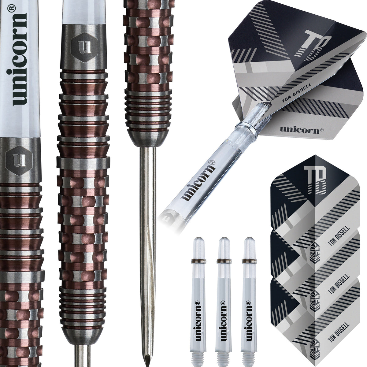 Unicorn Tom Bissell Steel Tip Dart 95% Tungsten - 22g
