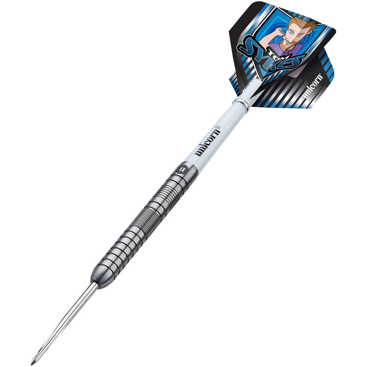 Unicorn Tom Sykes Steel Tip Dart Set 90% Tungsten 22g