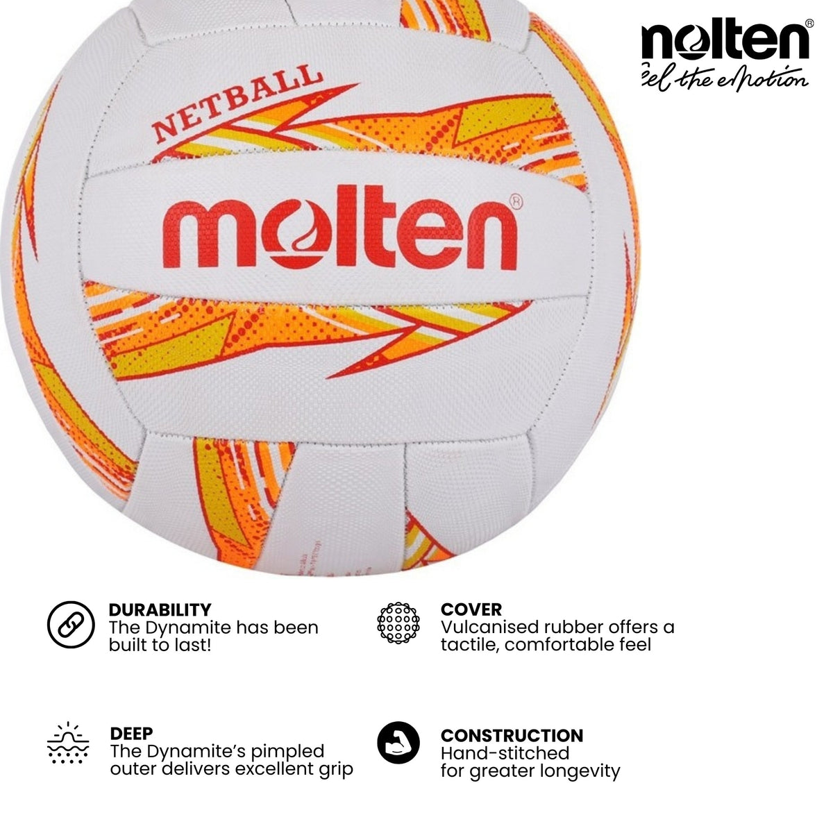 Molten Dynamite - Quality Club Netball