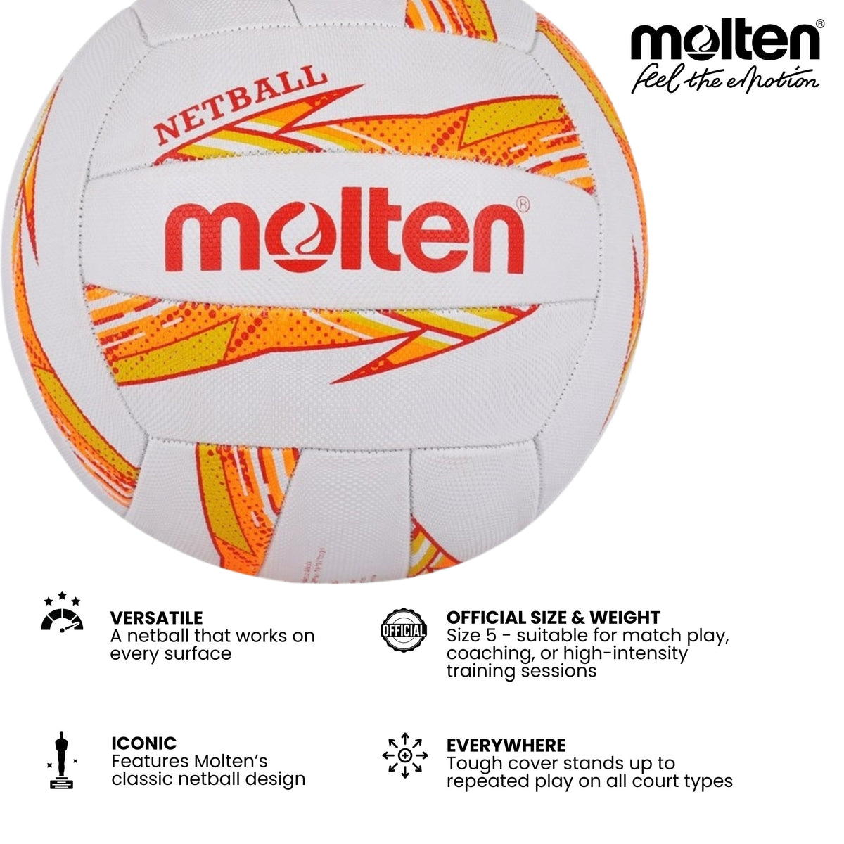 Molten Dynamite - Quality Club Netball