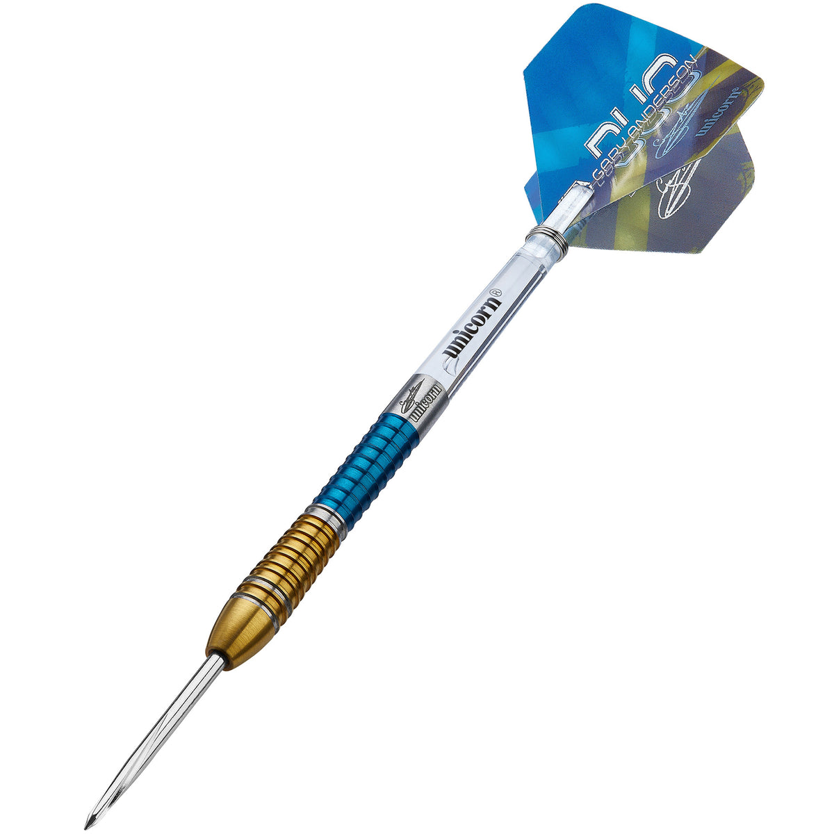 Unicorn Gary Anderson Phase 6 Duo Steel Tip Darts Set 90% Tungsten