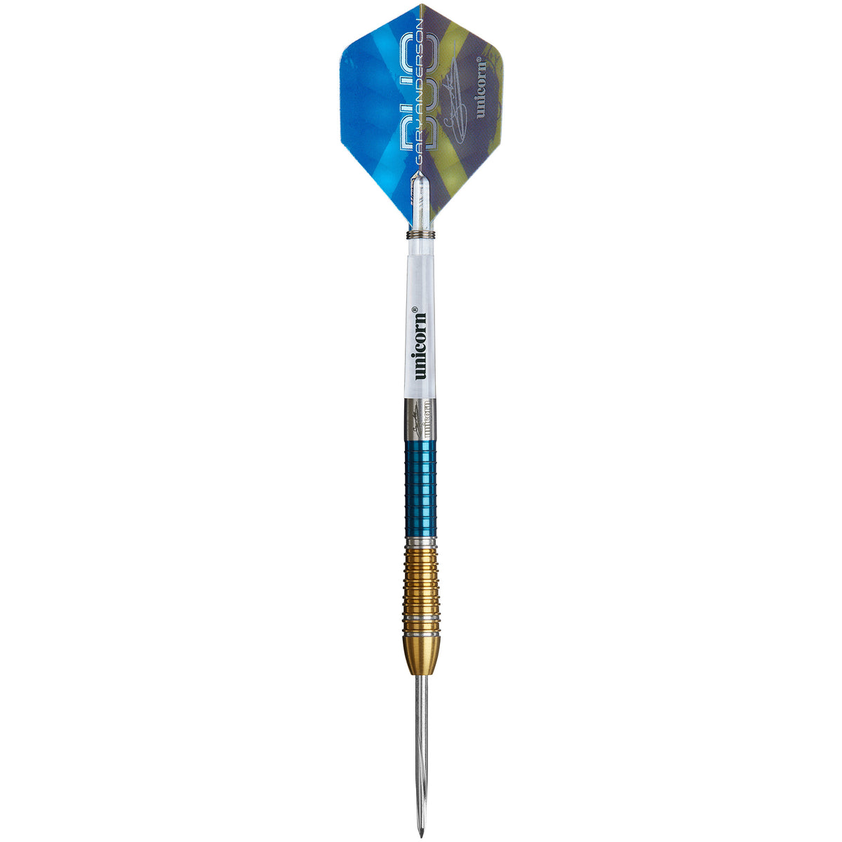 Unicorn Gary Anderson Phase 6 Duo Steel Tip Darts Set 90% Tungsten