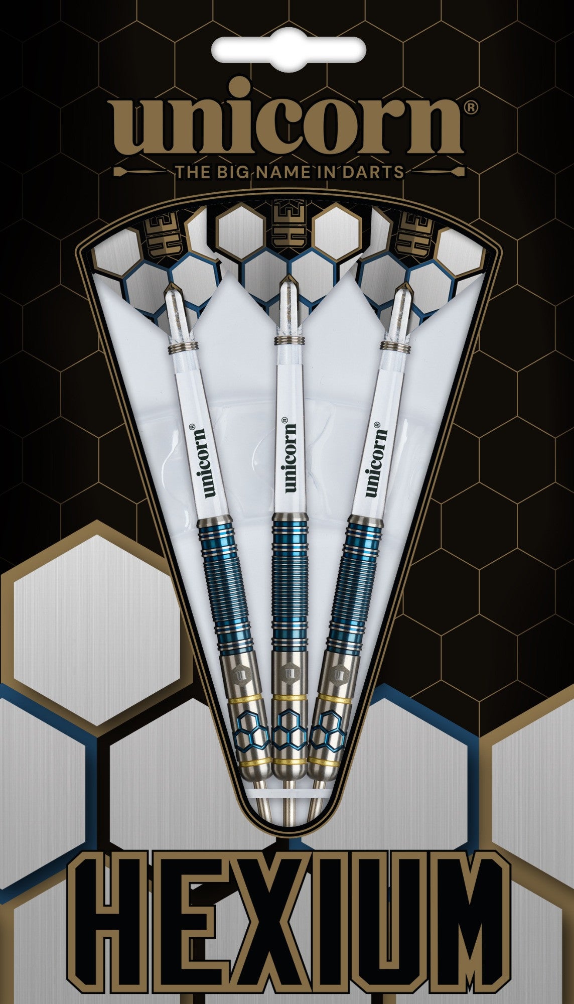 Unicorn Hexium Steel Tip Dart 90% Tungsten - Style 2
