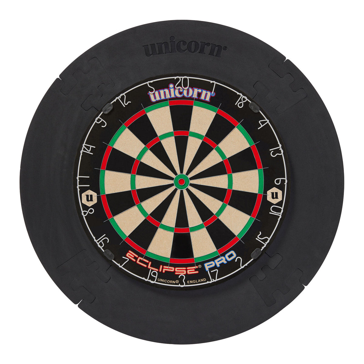 Unicorn Jigsaw Dartboard Surround Black