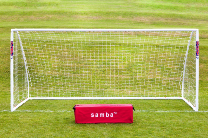 16ft x 7ft Samba Match Football Goal with carry bag
