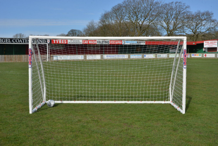12ft x 6ft Ultimate Match Football Goal with bag