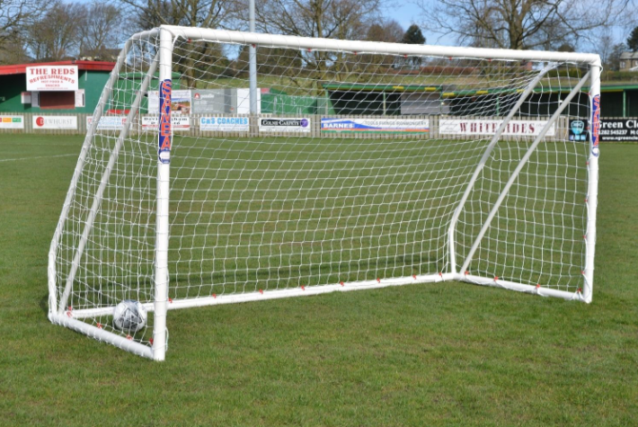 12ft x 6ft Ultimate Match Football Goal with bag