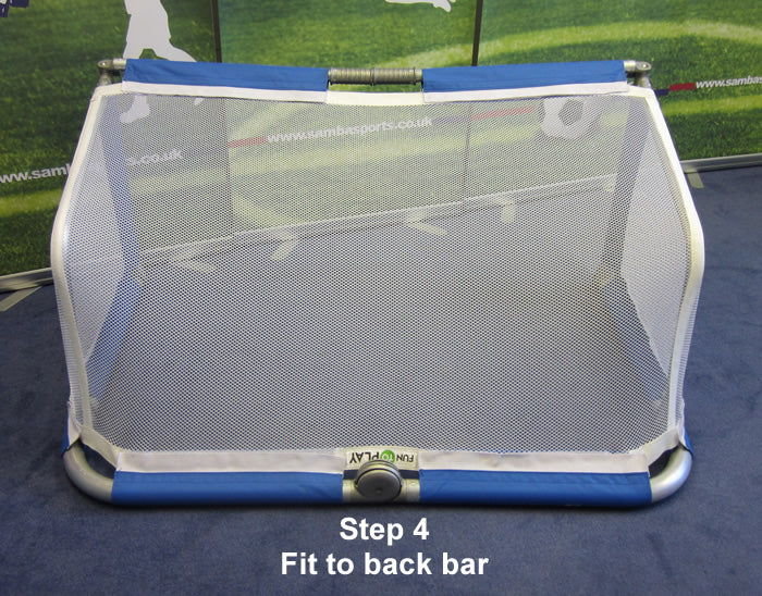 6' x 4' Folding Aluminium Mesh Net with velcro fastening