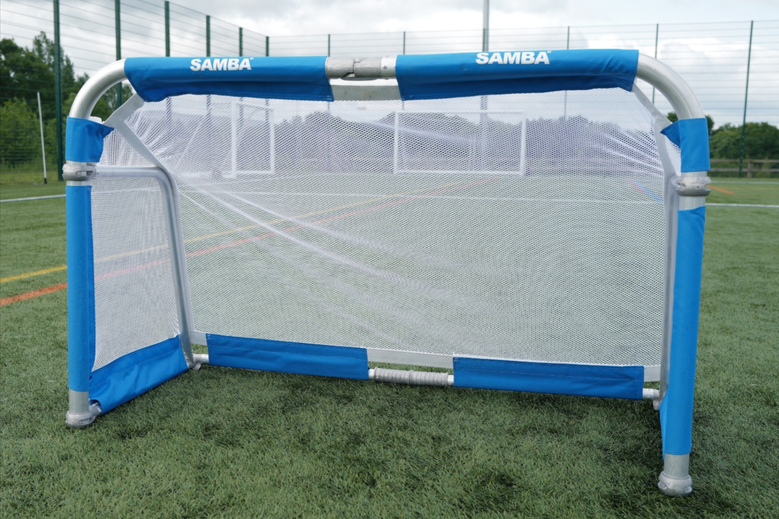 Samba 3v3 4ft x 2.5ft Aluminium Folding Football Goal