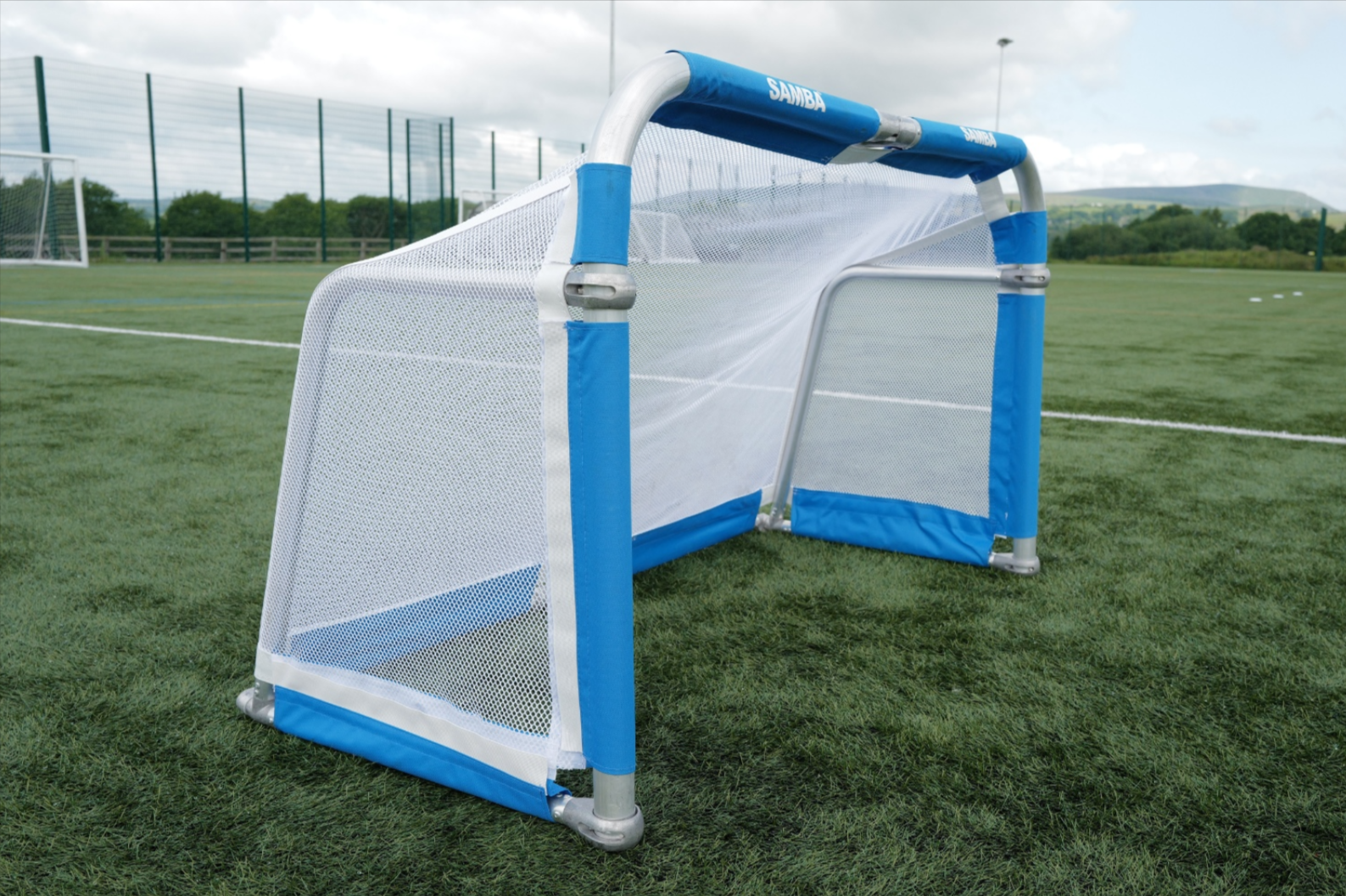 Samba 3v3 4ft x 2.5ft Aluminium Folding Football Goal