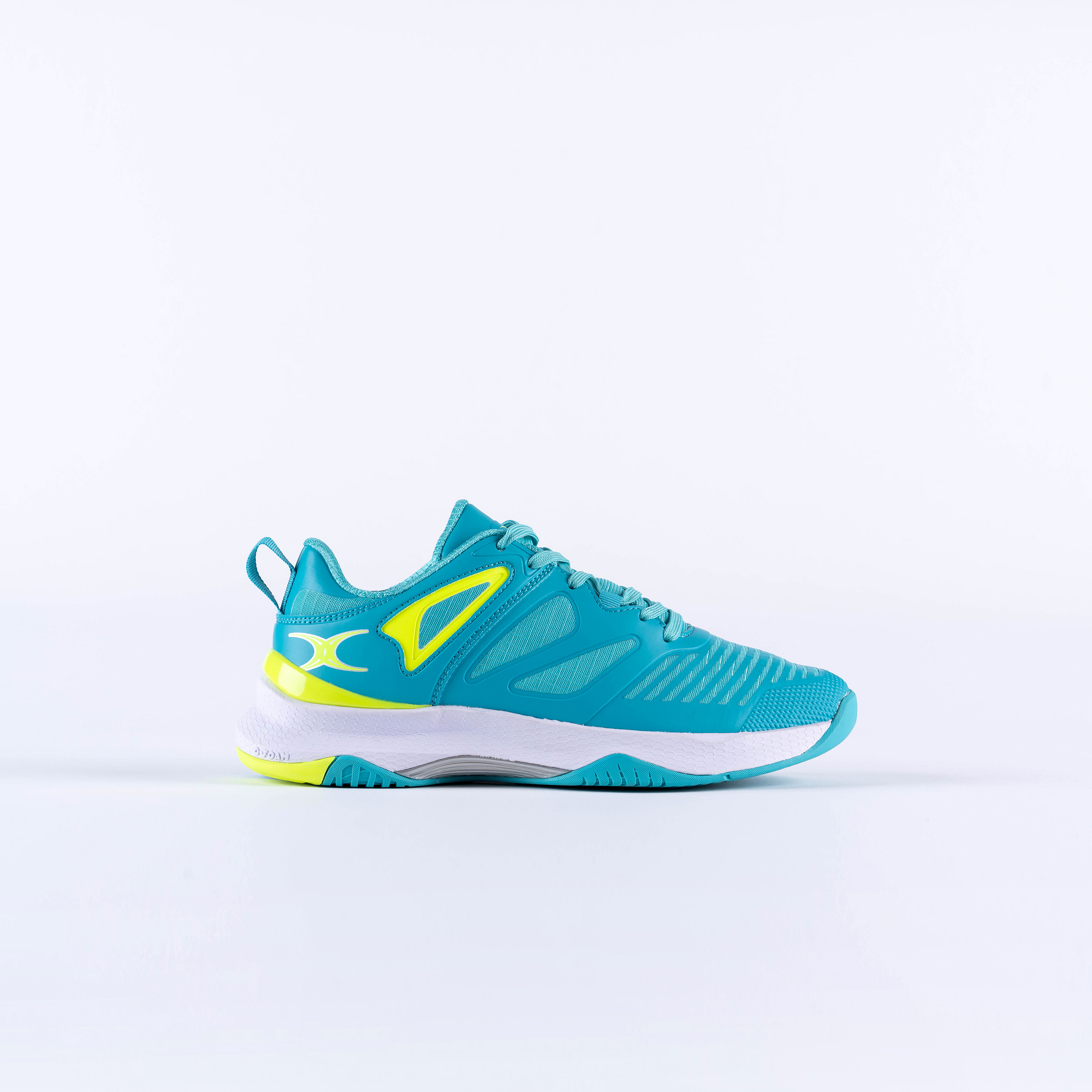 Gilbert Aqua / Fluo Yellow Sz 3 - 5.5