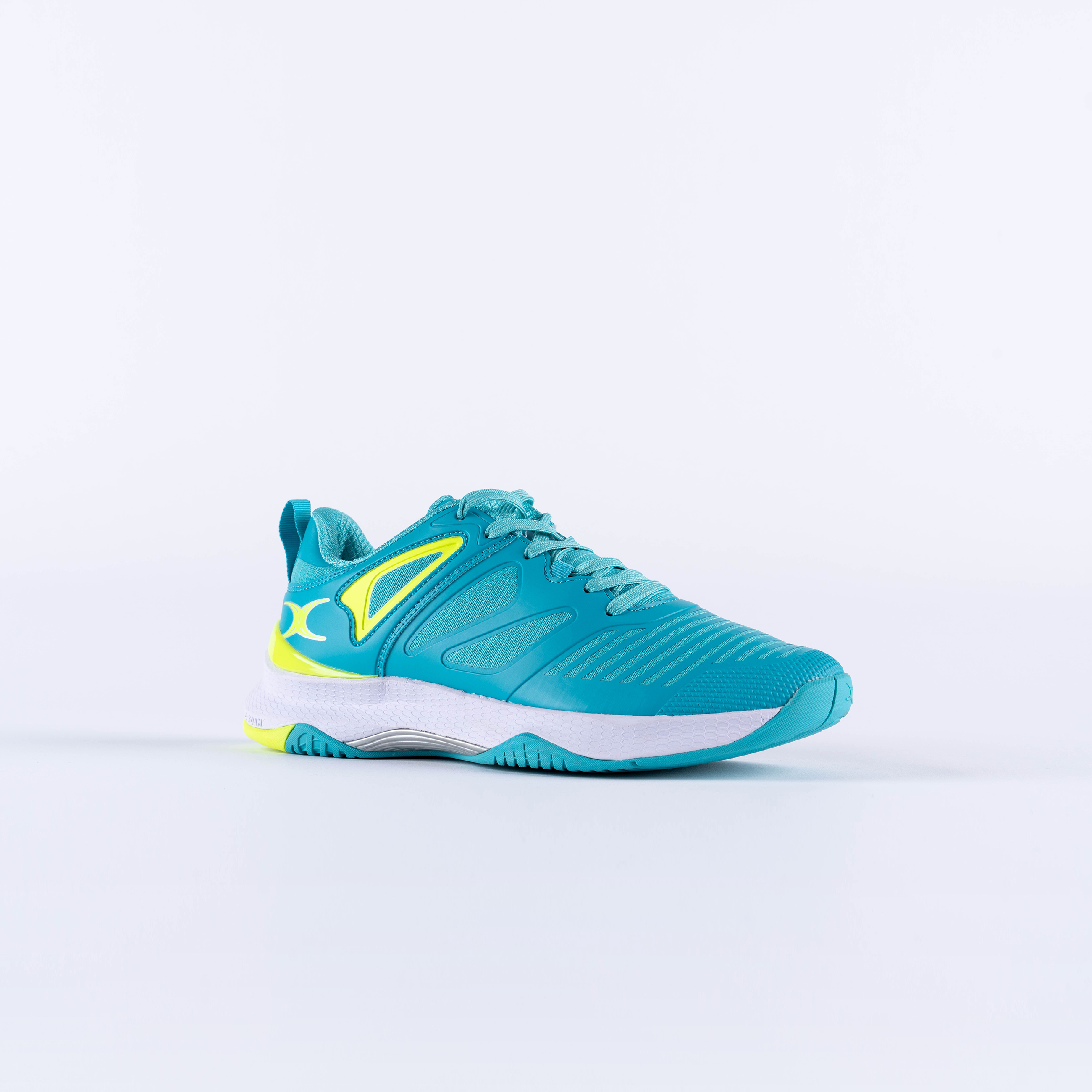 Gilbert Aqua / Fluo Yellow Sz 3 - 5.5