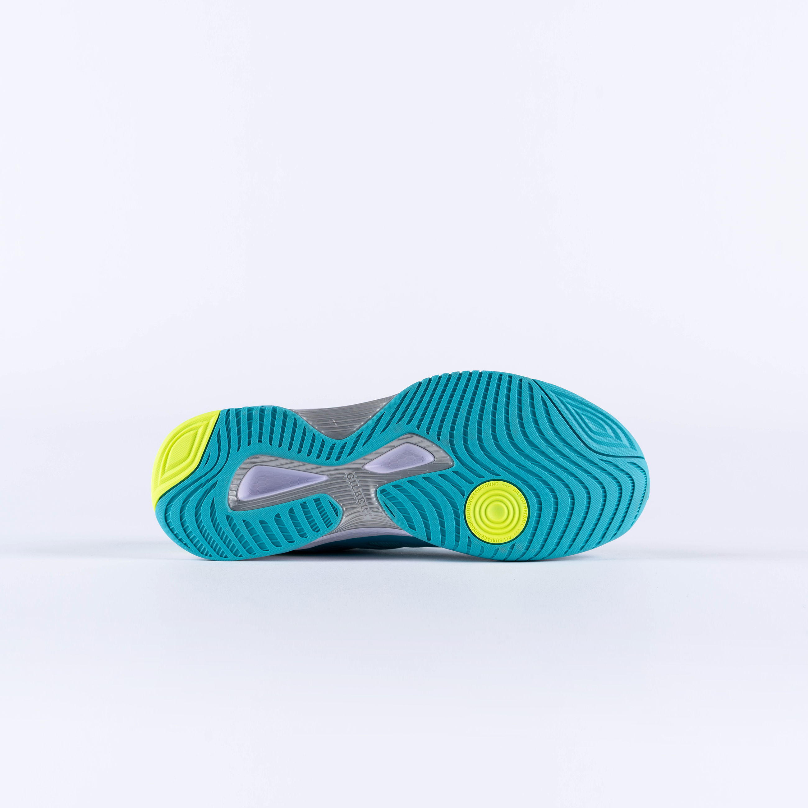 Gilbert Aqua / Fluo Yellow Sz 3 - 5.5