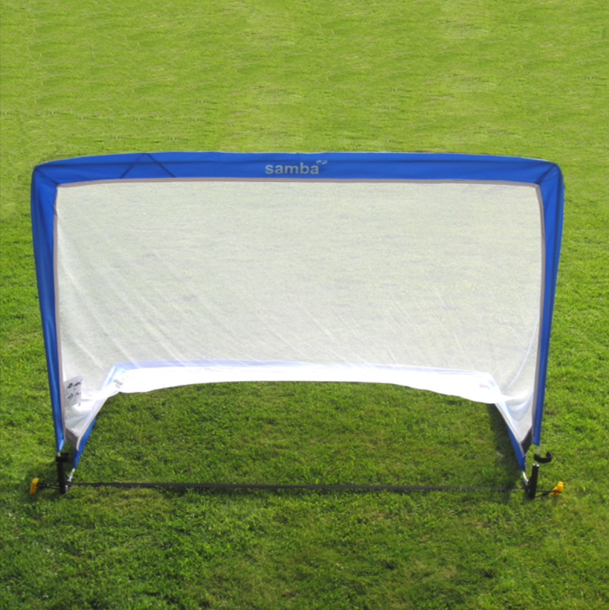 SAMBA Pop Up Goal 4ft SQUARE - 1 pair - Football Goal