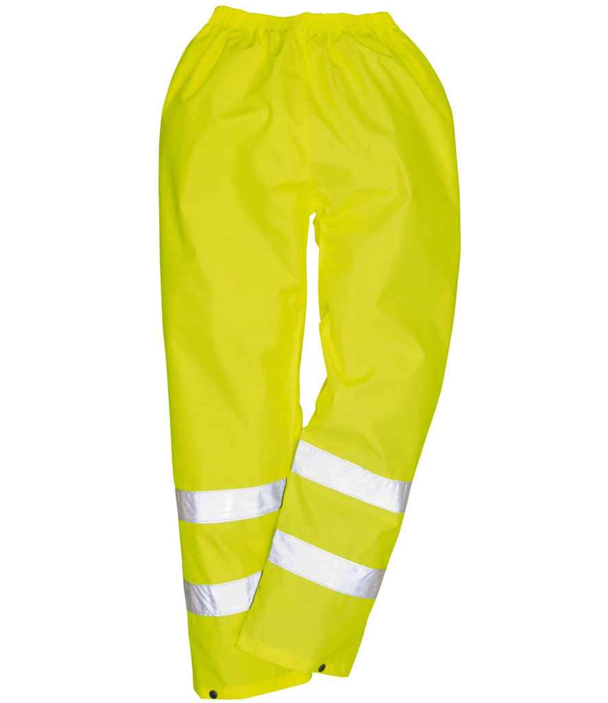 Portwest Hi-Vis Rain Trousers - Yellow