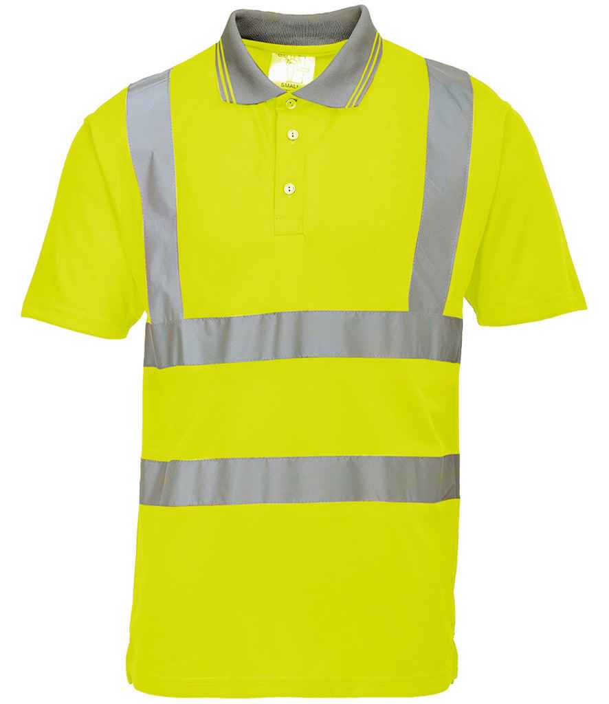 Portwest Hi-Vis Polo Shirt - Yellow