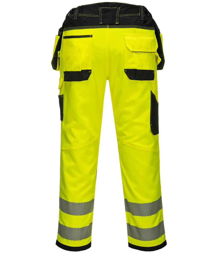 Portwest PW3 Hi-Vis Trousers - Yellow/Black