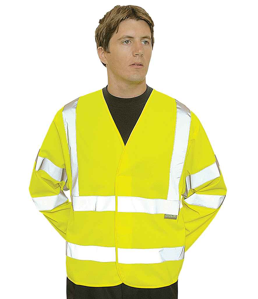 Portwest Hi-Vis Two Band and Braces Jacket - Yellow