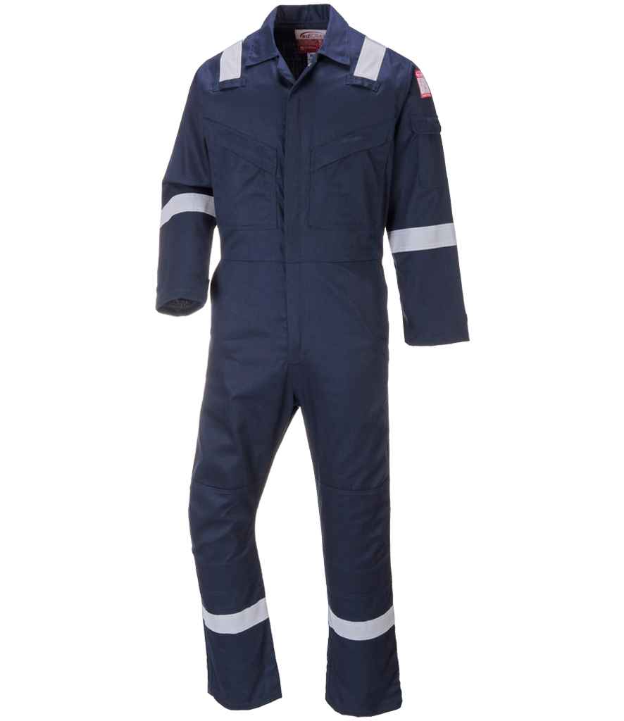 Portwest Bizflame™ Anti-Static Coverall - Navy