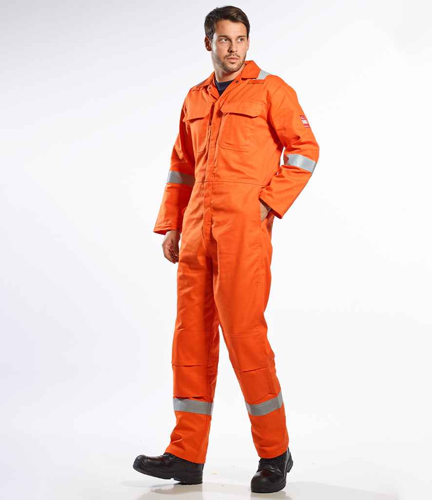Portwest Bizweld™ Flame Resistant Iona Coverall - Orange