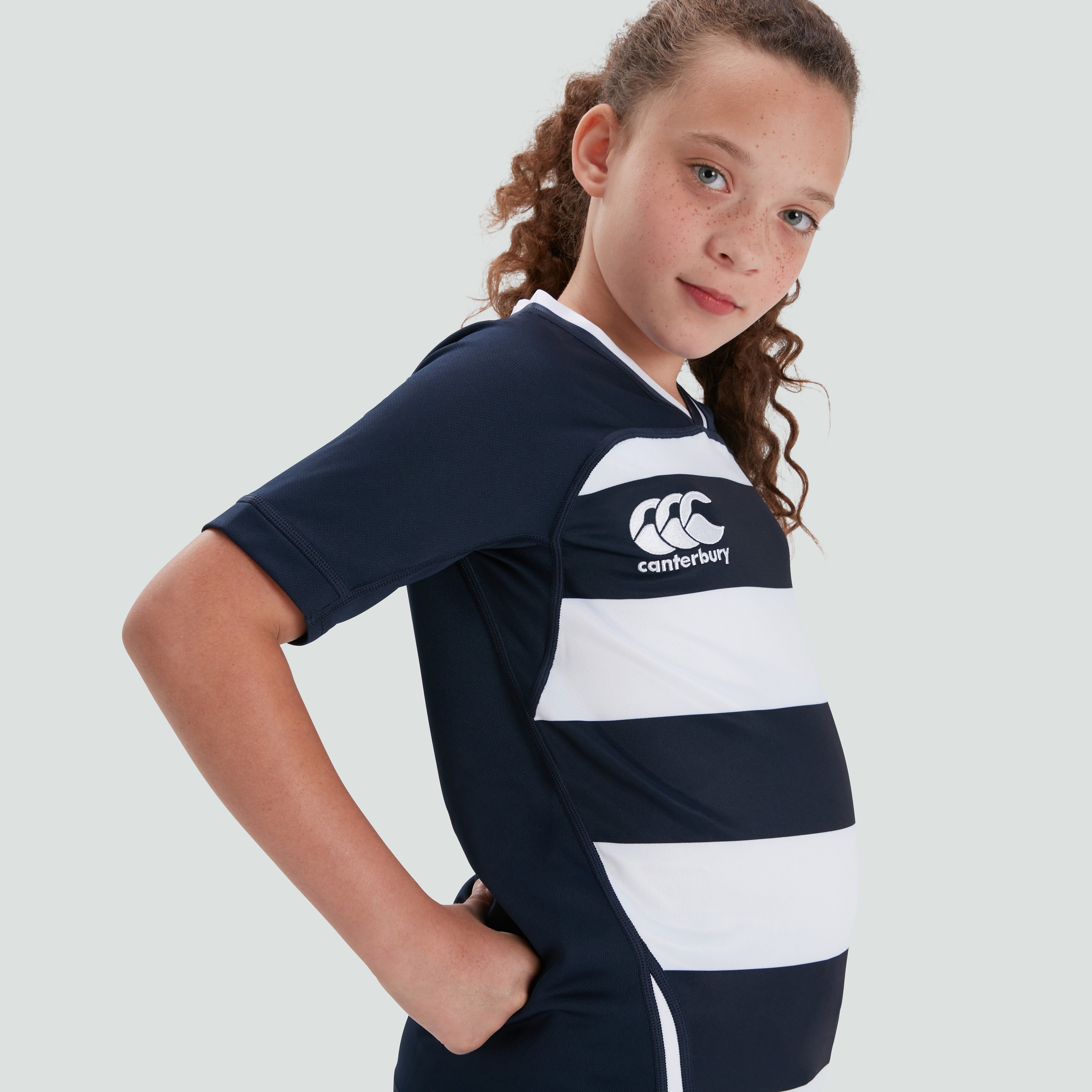 Canterbury Kids Vapodri Hooped Evader Jersey