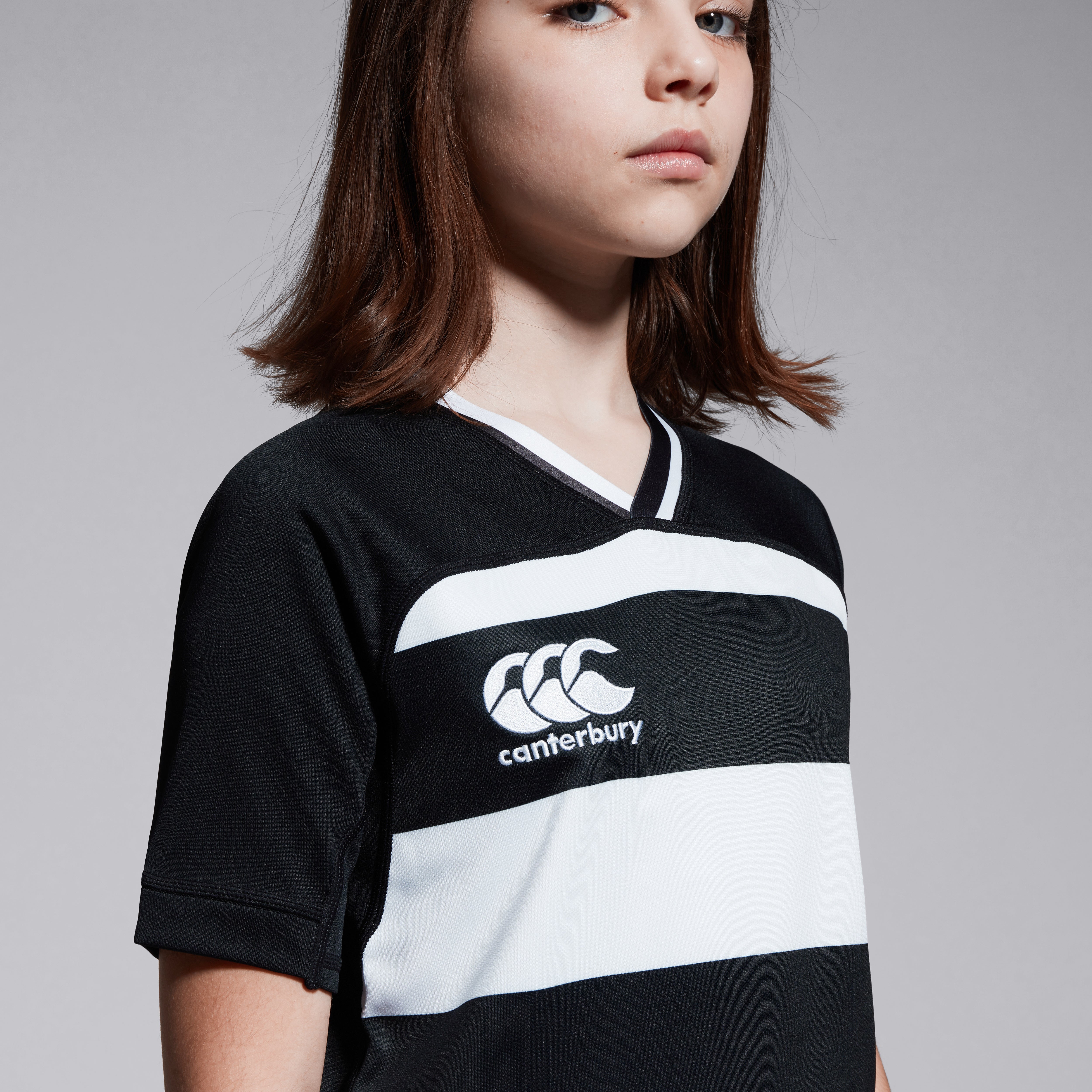 Canterbury Kids Vapodri Hooped Evader Jersey
